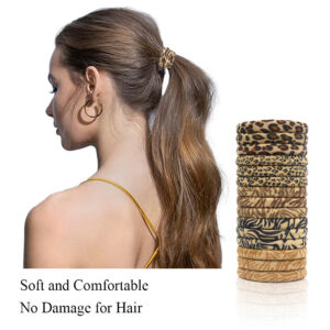 Leopard Towel Hair Ring