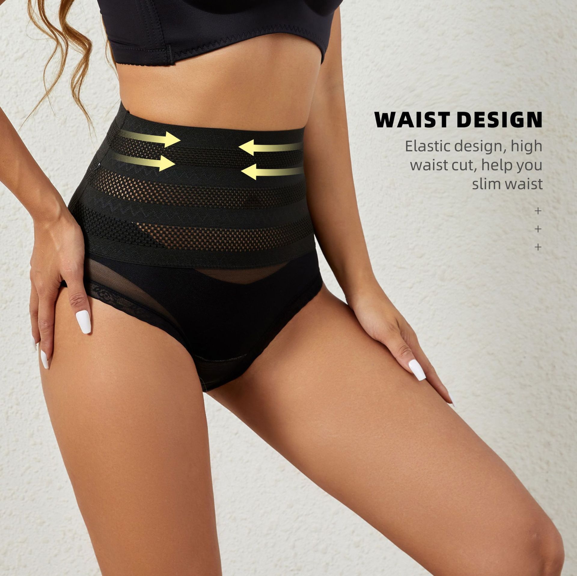 Women's Body Shaping Abdominal Pants Body Shaping And Hip Lifting Basic Panties - Image 7